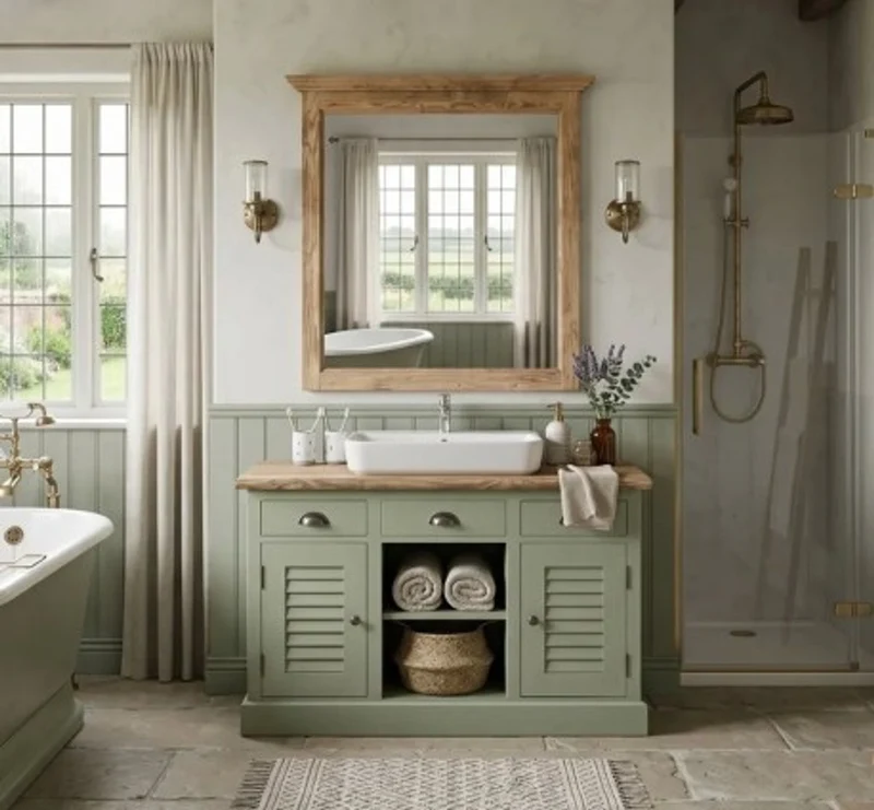 Casa Padrino Möbel Set im Landhausstil, 120 x 51 x 75 cm
