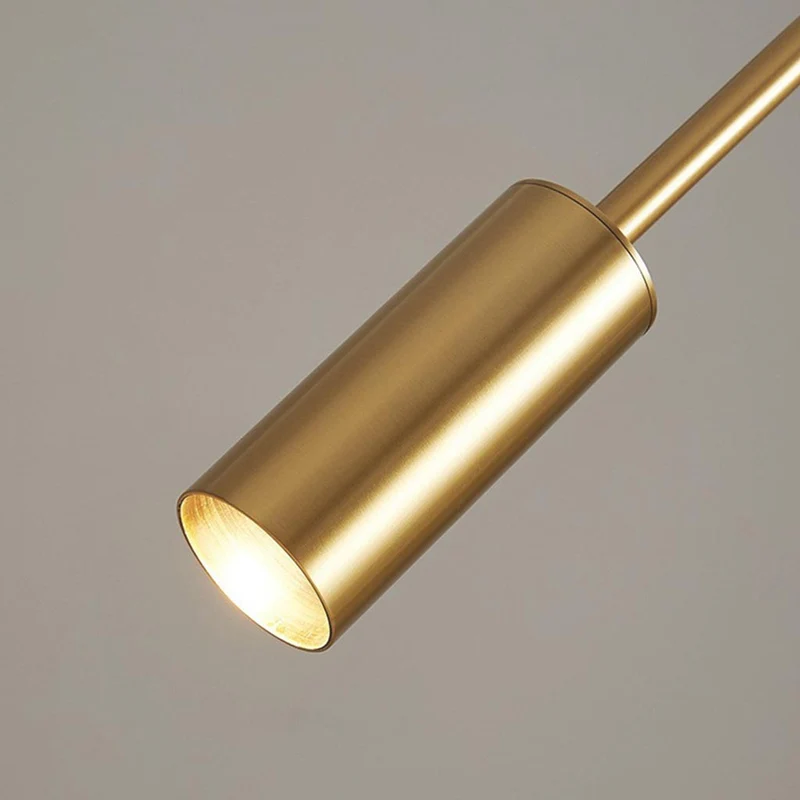 Staande Vloerlamp Messing LED Gebogen Leesspot Zwart Goud Minimalistisch Elegant Verstelbaar Licht Woonkamer | Sansoti