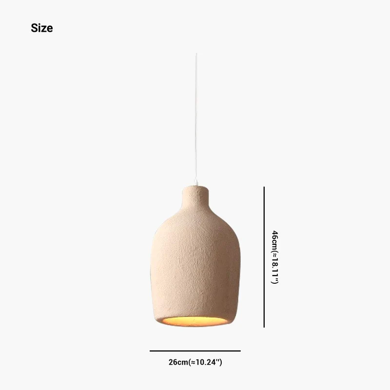 Hanglamp Polystyreen Beige Organische Vorm LED Instelbaar Licht Scandinavisch Minimalistisch Eetkamer | Sansoti