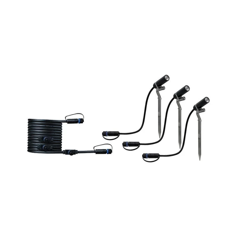 LED Plug & Shine Spot Plantini Erweiterungsset 24V 3000K 3x2, 5W
