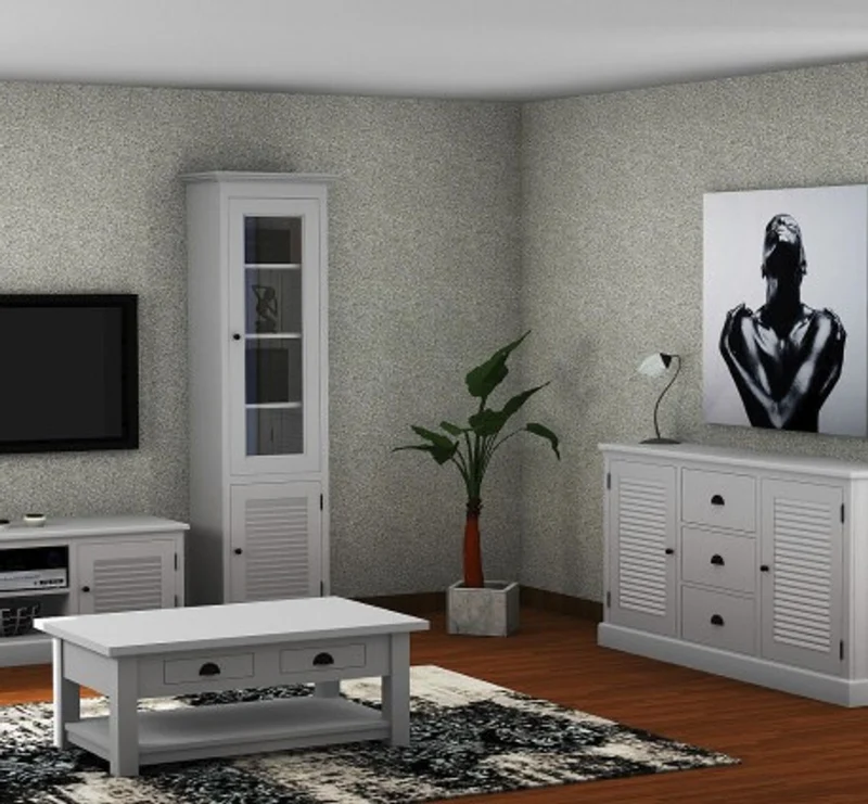 Casa Padrino Möbel Set im Landhausstil, 160 x 56 x 46 cm
