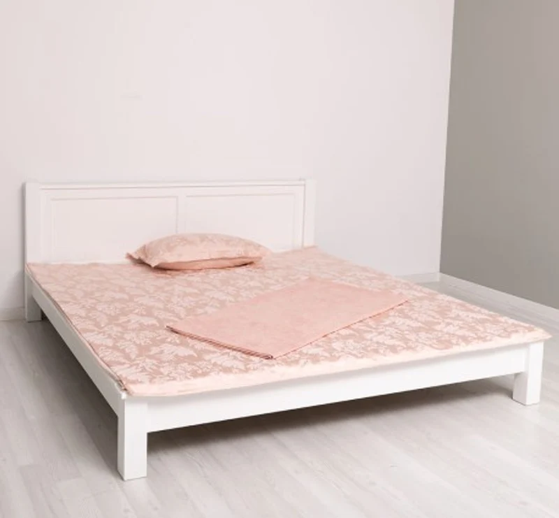 Casa Padrino Bett im Landhausstil, 140 x 200 x 82 cm