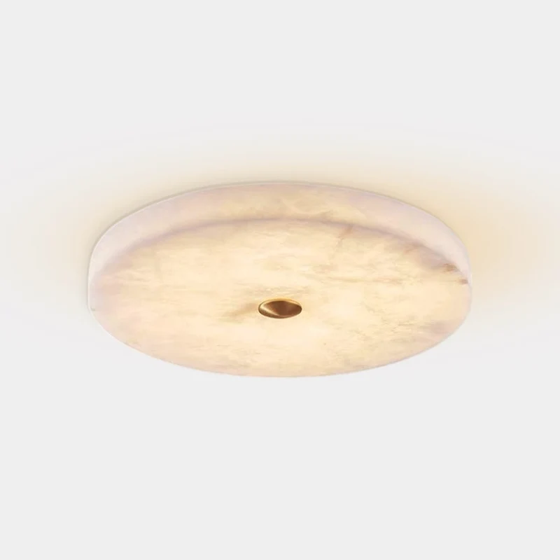 Ronde Marmeren Plafondlamp LED Verstelbaar Licht 3 Kleuren Modern Interieur Woonkamer Slaapkamer Studeerkamer | Sansoti