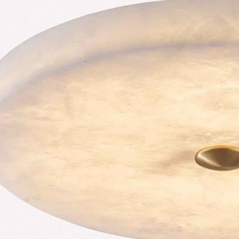 Ronde Marmeren Plafondlamp LED Verstelbaar Licht 3 Kleuren Modern Interieur Woonkamer Slaapkamer Studeerkamer | Sansoti