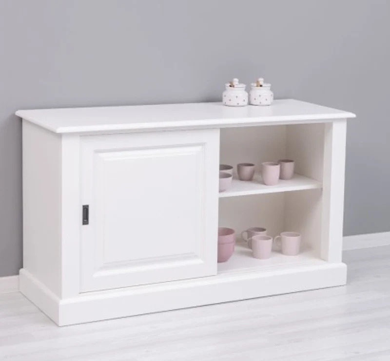 Casa Padrino Sideboard im Landhausstil mit 2 Schiebetüren, 135 x 48 x 78 cm