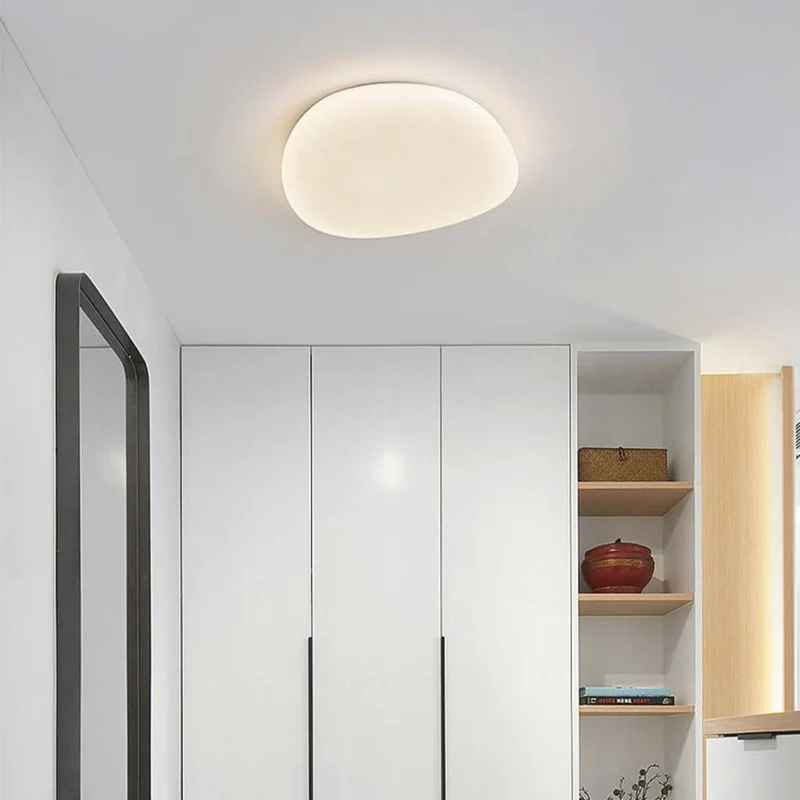 Plafondlamp Organisch Wit Acryl Dimbaar met Afstandsbediening Stervorm LED Modern Slaapkamer Woonkamer | Sansoti