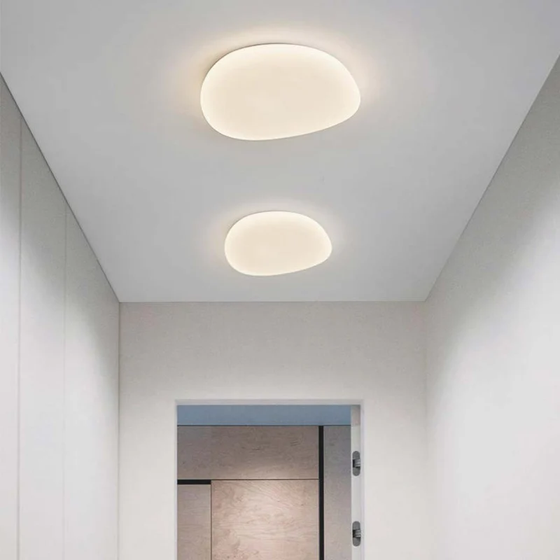 Plafondlamp Organisch Wit Acryl Dimbaar met Afstandsbediening Stervorm LED Modern Slaapkamer Woonkamer | Sansoti