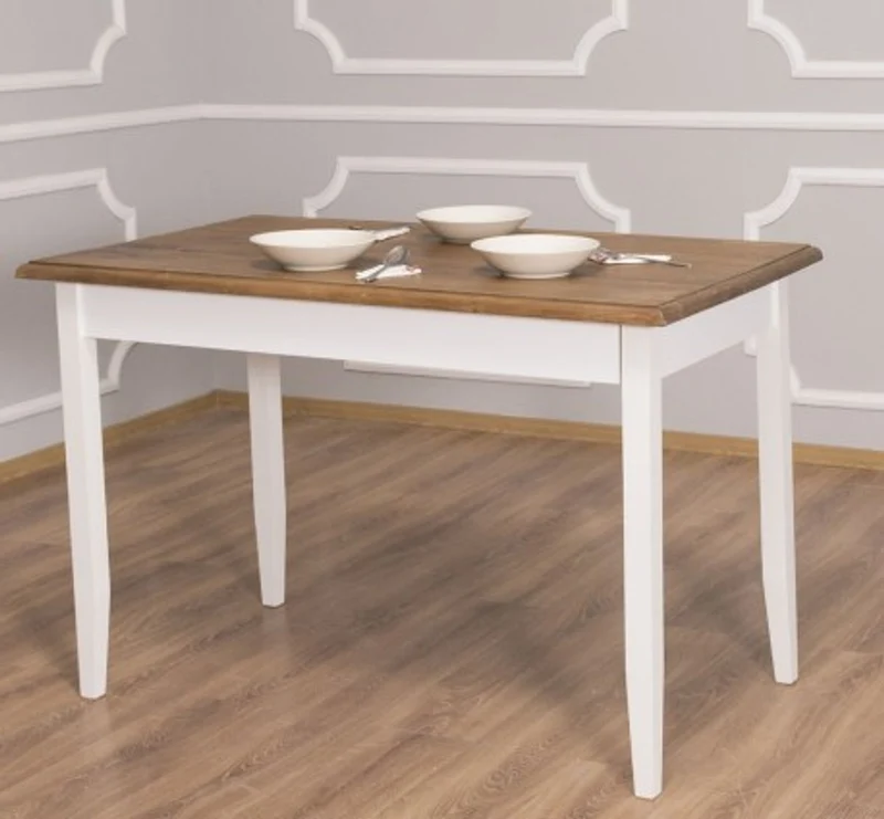 Casa Padrino Esstisch im Landhausstil, 120 x 70 x 78 cm