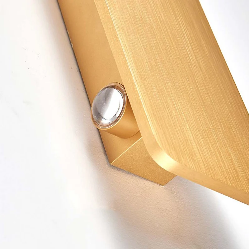 Moderne Rechthoekige LED Wandlamp Aluminium Minimalistisch Design 5 Kleuren Sfeerverlichting Gang Woonkamer | Sansoti