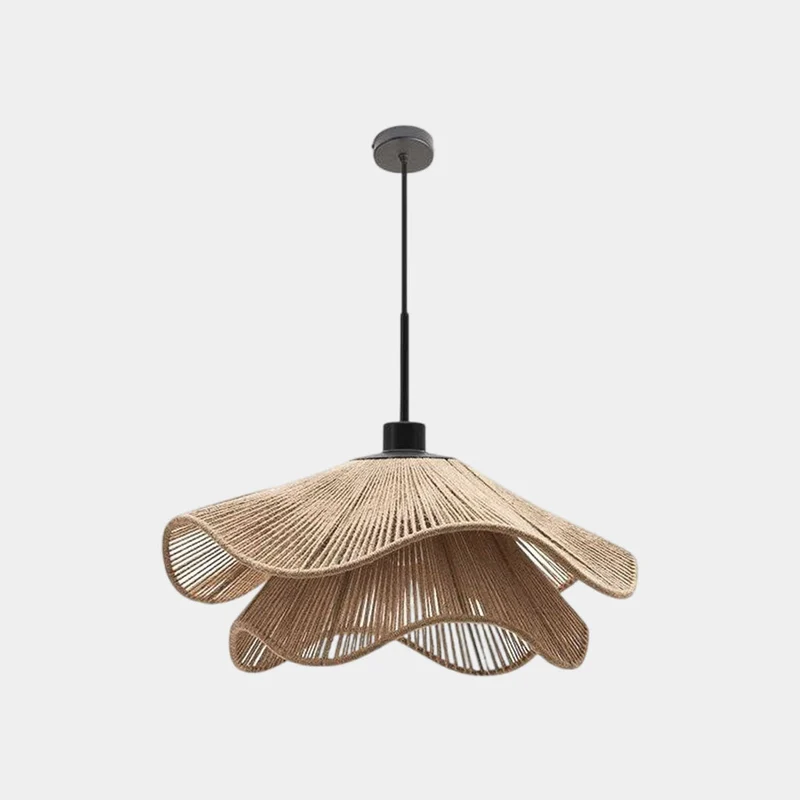 Hanglamp Gelaagde Bloembladkap Stoffen Plafondverlichting Woonkamer Eetkamer Lampenkap Scandinavisch Design | Sansoti