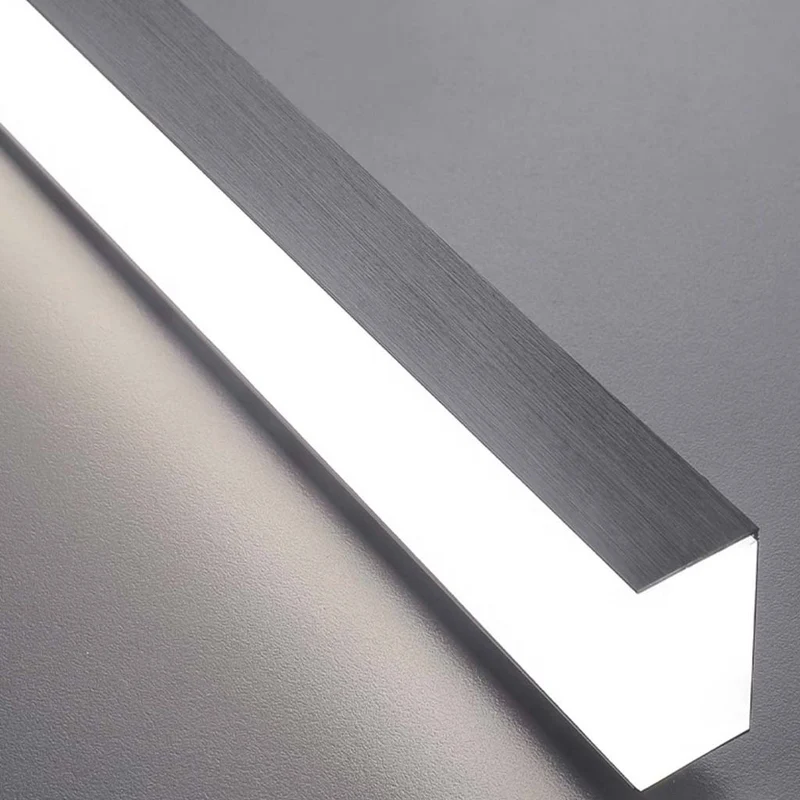 Dimbare LED Hanglamp Lineair Zwart Aluminium Modern Design Woonkamer Eetkamer Keuken Sfeerlicht Strak | Sansoti