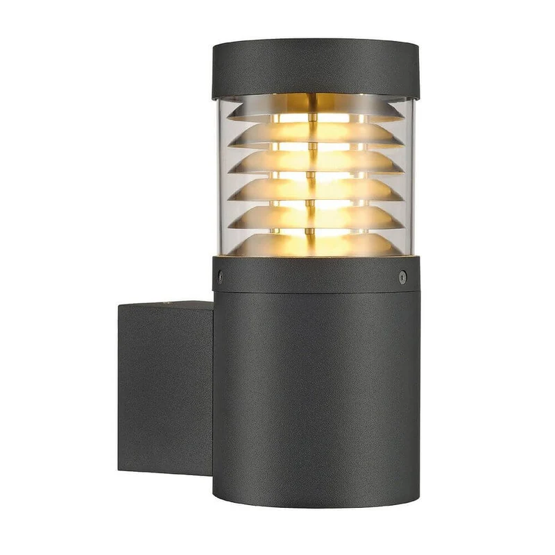 F-POL Wall Wandleuchte rund anthrazit E27 max. 20W