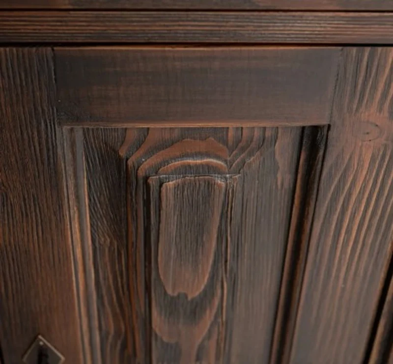 Casa Padrino Bücherregal im Landhausstil, 180 x 39 x 235 cm