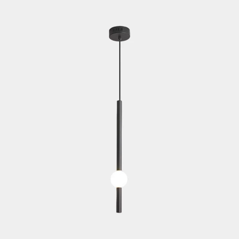 Hanglamp LED Lineair IJzer Glas Modern Minimalistisch Scandinavisch Design Eethoek Slaapkamer Woonkamer | Sansoti