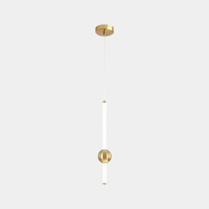 Hanglamp LED Lineair IJzer Glas Modern Minimalistisch Scandinavisch Design Eethoek Slaapkamer Woonkamer | Sansoti