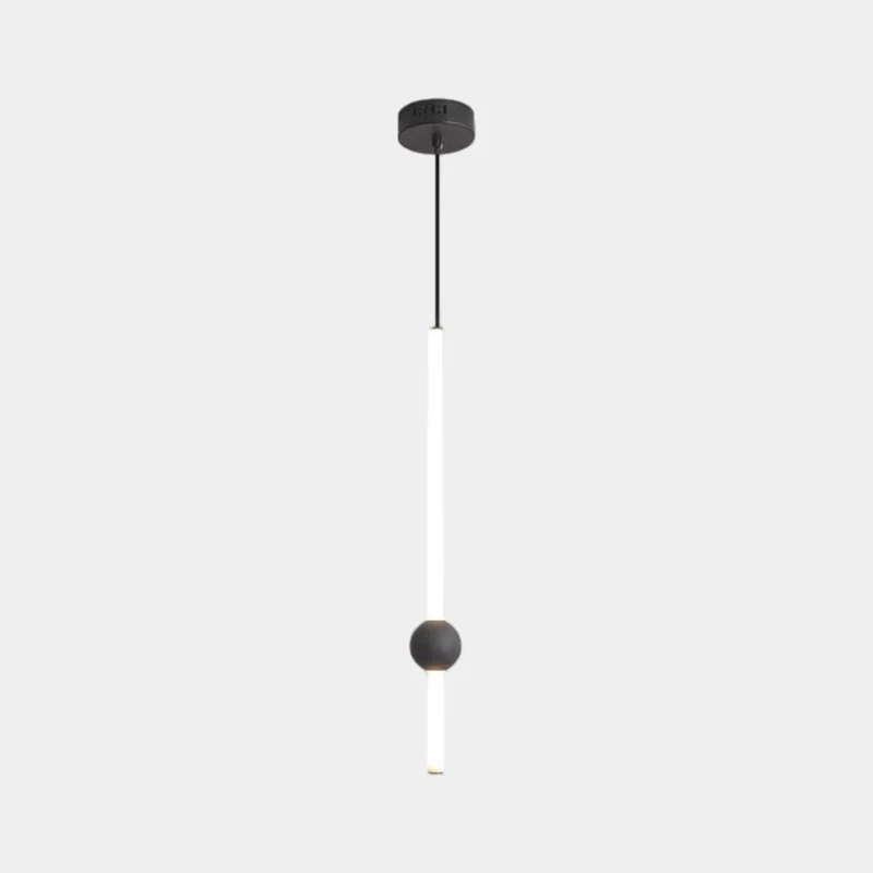 Hanglamp LED Lineair IJzer Glas Modern Minimalistisch Scandinavisch Design Eethoek Slaapkamer Woonkamer | Sansoti