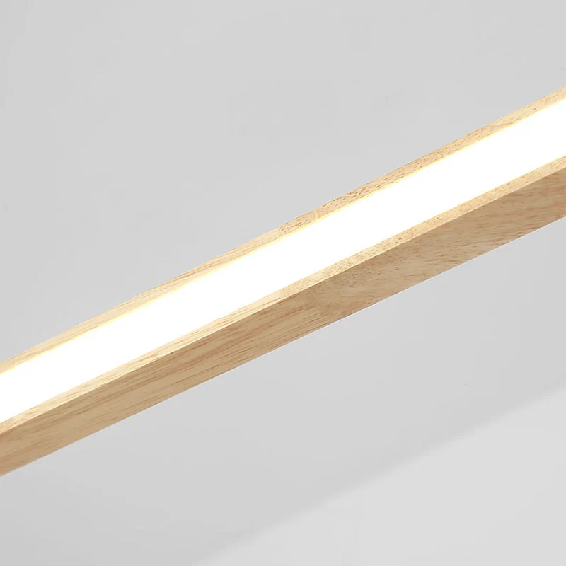 Ovale Houten Hanglamp met Dimbare LED Verlichting en Afstandsbediening voor Eetkamer Keuken Bar Woonkamer | Sansoti