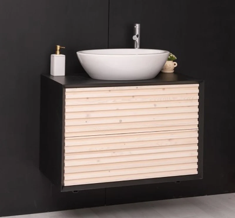 Casa Padrino Waschtisch im Landhausstil mit 2 Schubladen, 90 x 50 x 61 cm