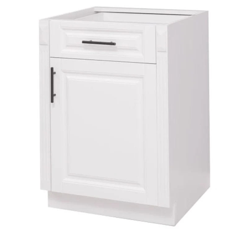 Casa Padrino Küchenschrank im Landhausstil mit 1 Tür und 1 Schublade, 60 x 58 x 85 cm