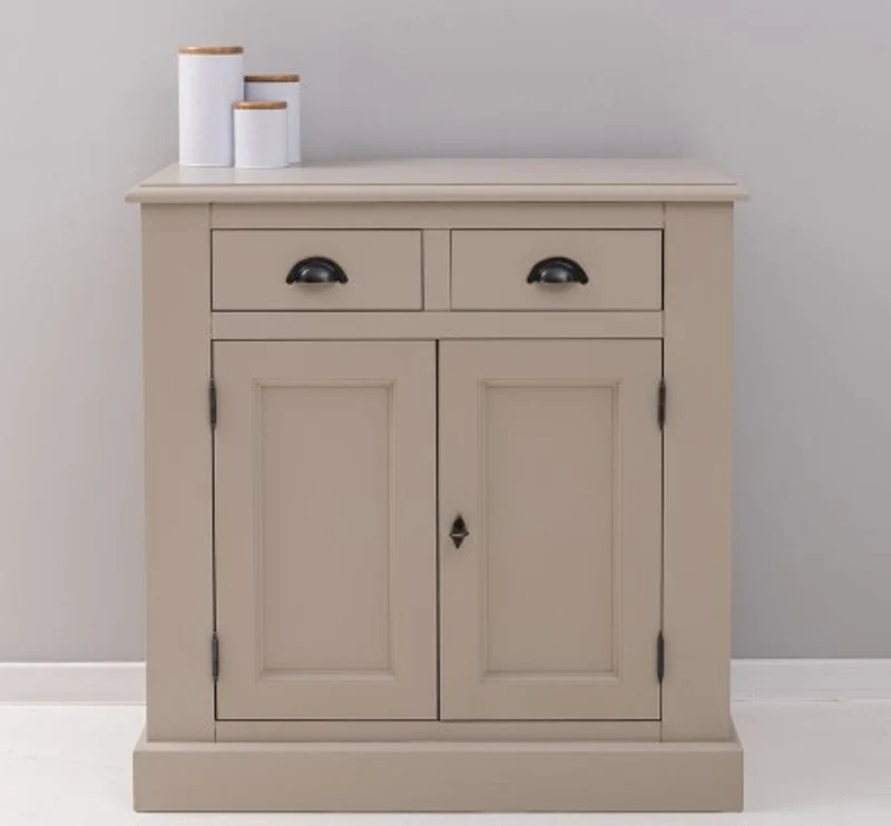 Casa Padrino Sideboard im Landhausstil mit 2 Türen und 2 Schubladen, 90 x 47 x 93 cm