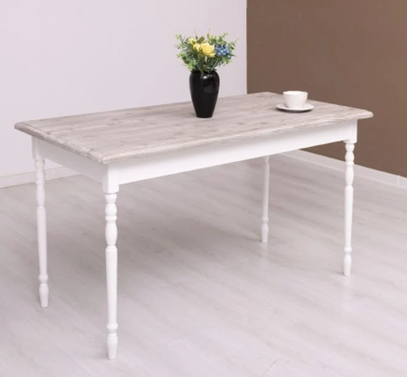 Casa Padrino Esstisch im Landhausstil, 140 x 70 x 78 cm