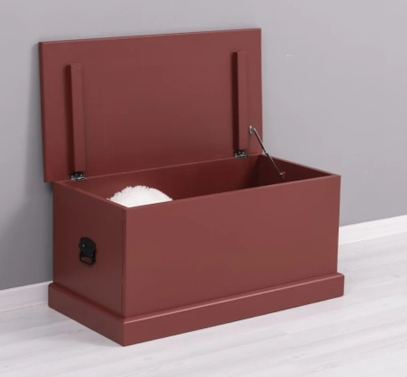 Casa Padrino Truhe im Landhausstil, 90 x 45 x 45 cm