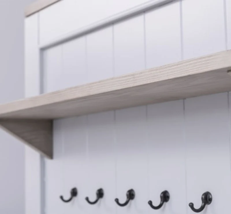 Casa Padrino Garderobe im Landhausstil, 100 x 19 x 120 cm