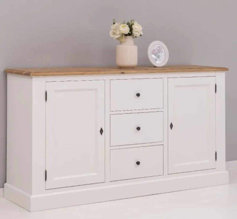 Casa Padrino Sideboard im Landhausstil, 173 x 47 x 93 cm