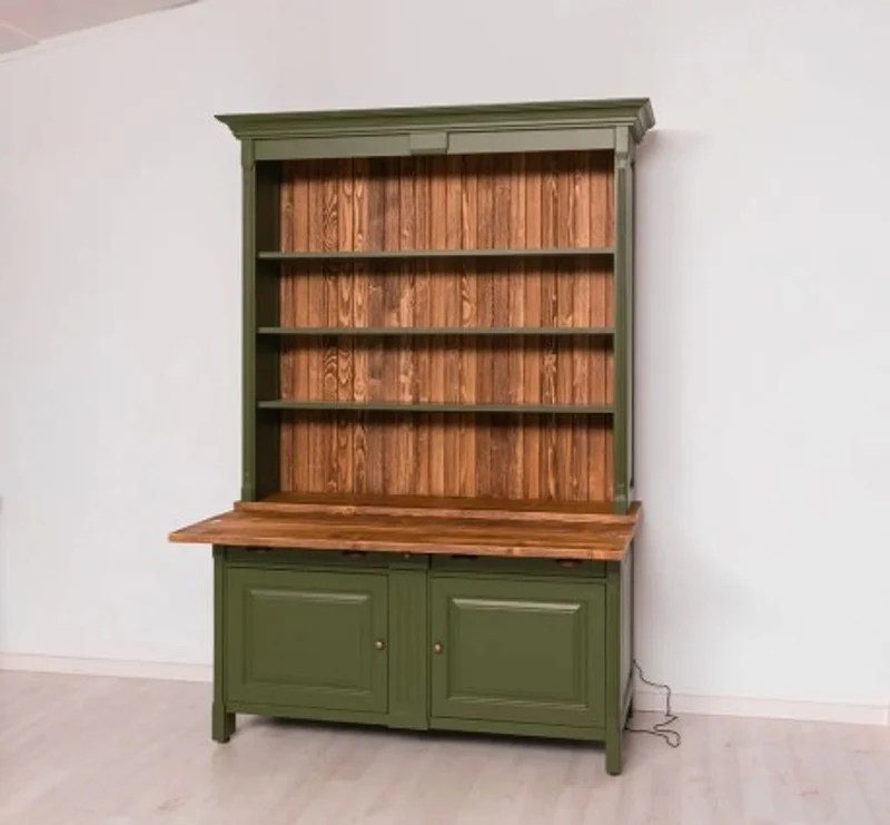 Casa Padrino Bücherregal im Landhausstil, 160 x 60 x 230 cm