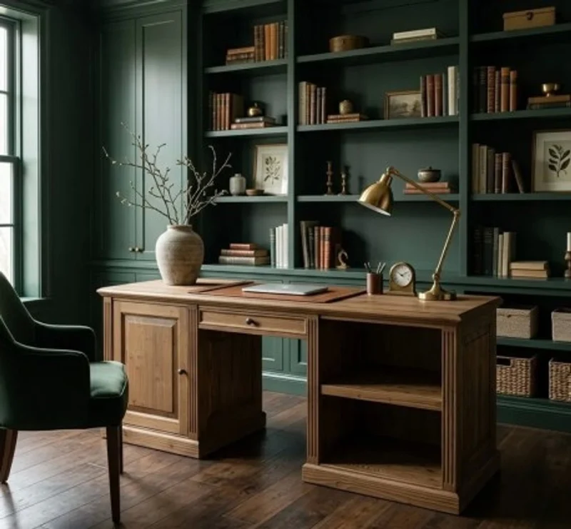 Casa Padrino Schreibtisch im Landhausstil, 199 x 55 x 78 cm