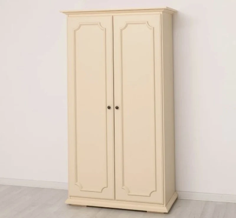 Casa Padrino Schrank im Landhausstil mit 2 Türen, 100 x 50 x 180 cm
