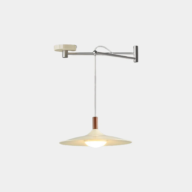 LED Hanglamp Verstelbare Arm Dimbaar met Afstandsbediening Scandinavisch Design IJzer Acryl Woonkamer Eetkamer | Sansoti