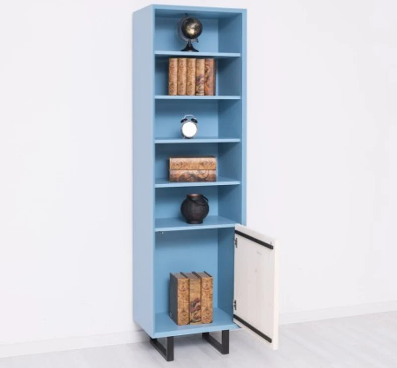 Casa Padrino Kleiderschrank im Landhausstil mit 1 Tür, 57 x 40 x 200 cm