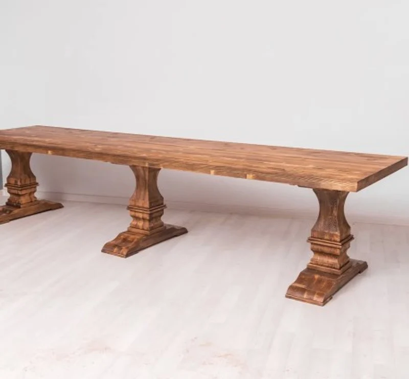 Casa Padrino Esstisch im Landhausstil, 365 x 100 x 78 cm