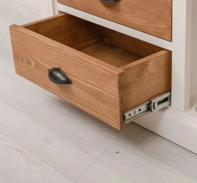 Casa Padrino Garderobe im Landhausstil, 121 x 41 x 210 cm