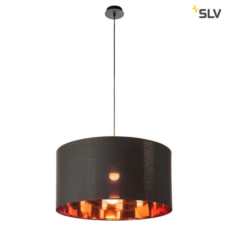 Fenda Leuchtenschirm Ø 70cm Schwarz, Kupfer