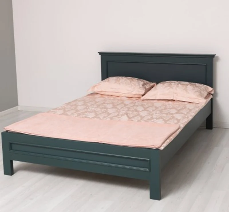 Casa Padrino Bett im Landhausstil, 140 x 200 x 93 cm