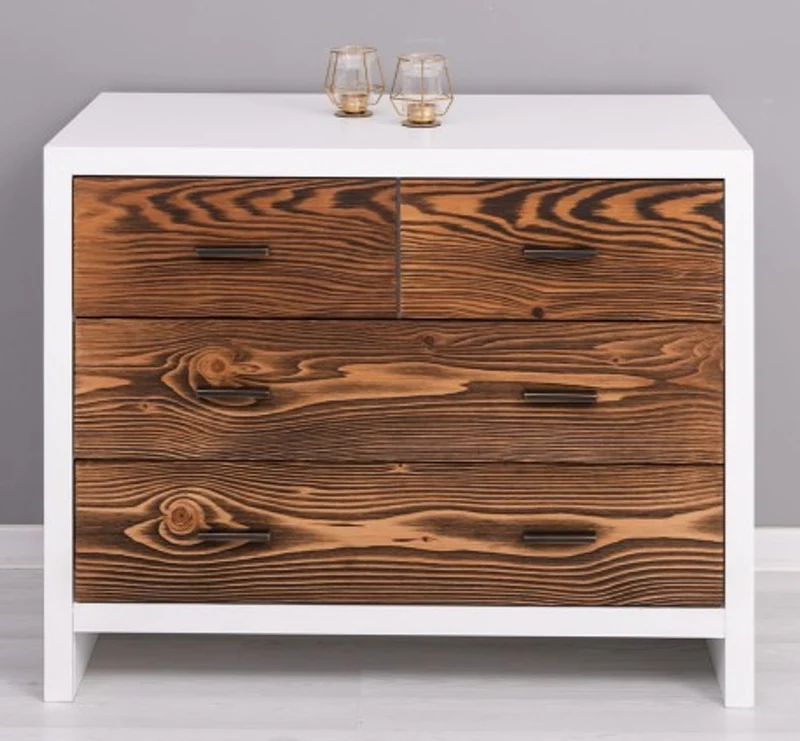 Casa Padrino Kommode im Landhausstil mit 4 Schubladen, 100 x 50 x 79 cm