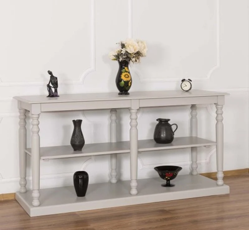 Casa Padrino Konsole im Landhausstil mit 1 Ablage, 180 x 60 x 89 cm