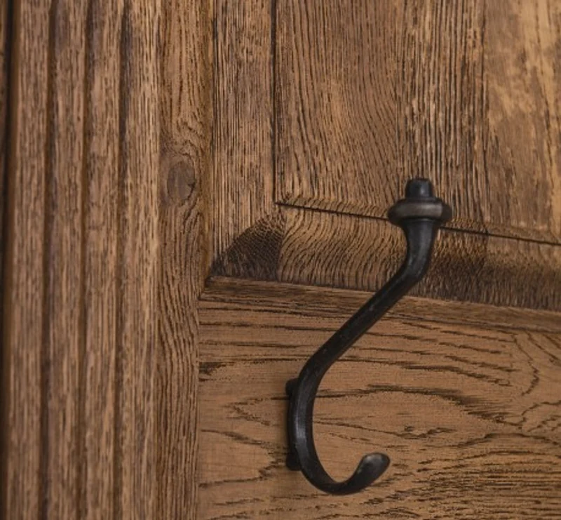 Casa Padrino Garderobe im Landhausstil mit 2 Ablagen, 80 x 41 x 210 cm