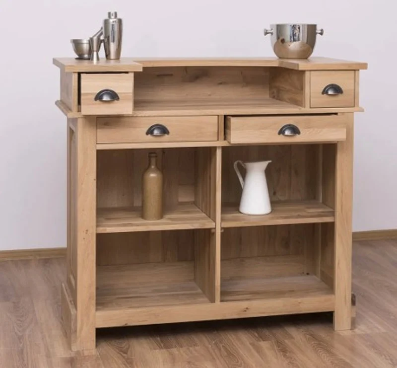 Casa Padrino Theke im Landhausstil, 120 x 51 x 107 cm