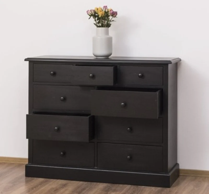 Casa Padrino Kommode im Landhausstil mit 9 Schubladen, 122 x 41 x 97 cm