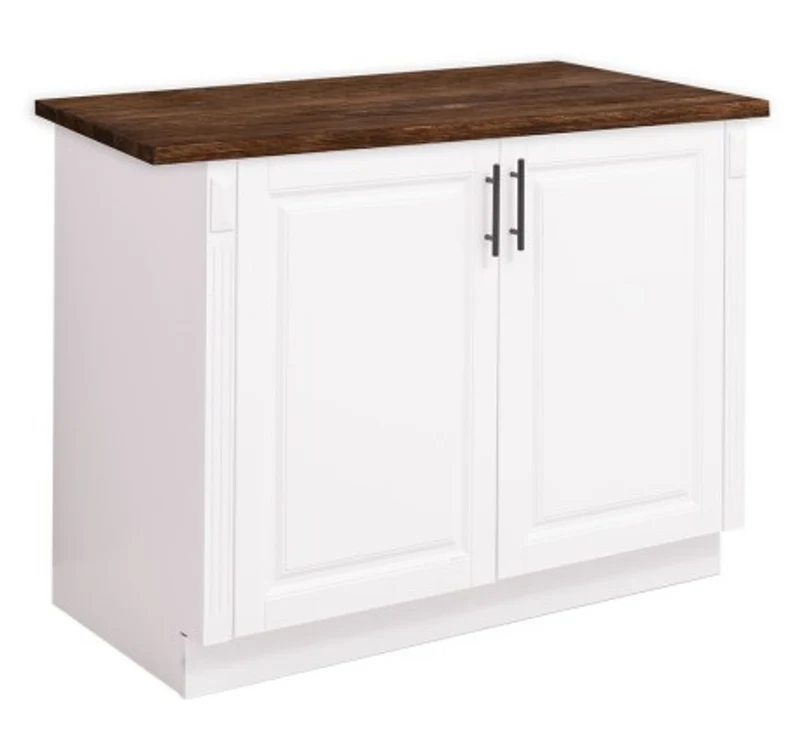 Casa Padrino Küchenschrank im Landhausstil mit 2 Türen, 114 x 60 x 89 cm