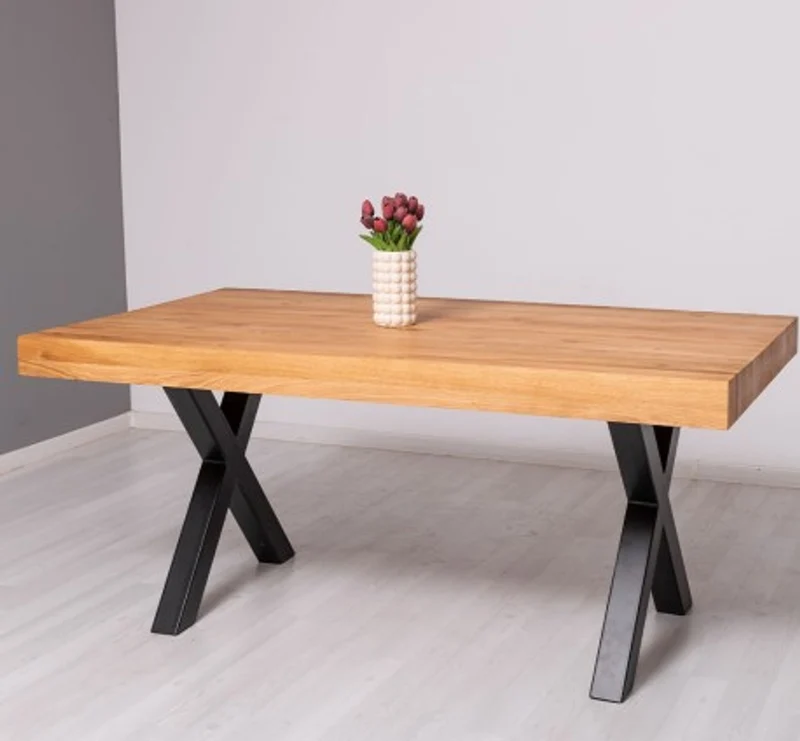 Casa Padrino Tischplatte im Landhausstil, 180 x 100 x 10 cm