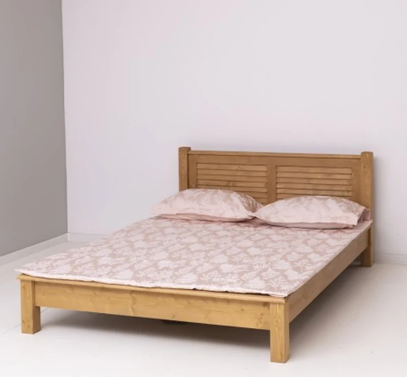 Casa Padrino Bett im Landhausstil, 140 x 200 x 82 cm