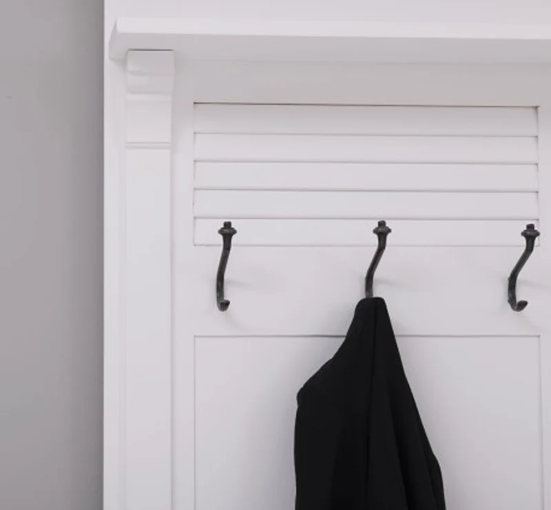 Casa Padrino Garderobe im Landhausstil mit 2 Türen, 140 x 41 x 210 cm