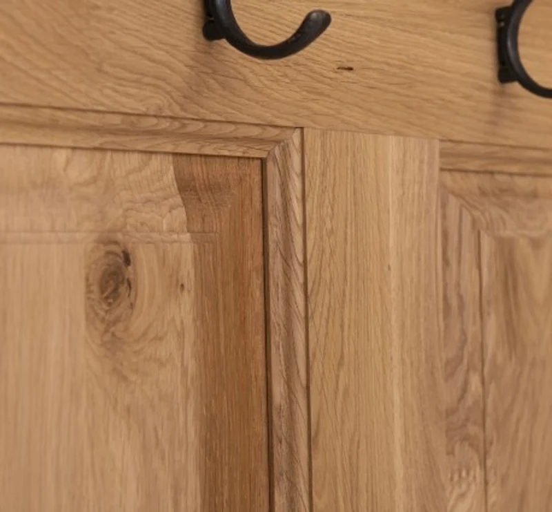 Casa Padrino Garderobe im Landhausstil mit 2 Türen, 140 x 41 x 210 cm