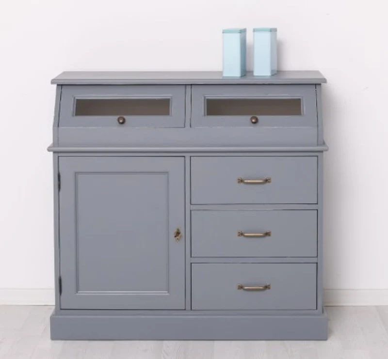 Casa Padrino Sideboard im Landhausstil mit 1 Tür und 3 Schubladen, 107 x 50 x 100 cm
