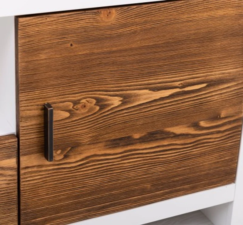Casa Padrino TV Schrank im Landhausstil mit 2 Türen und 1 Schublade, 160 x 40 x 60 cm