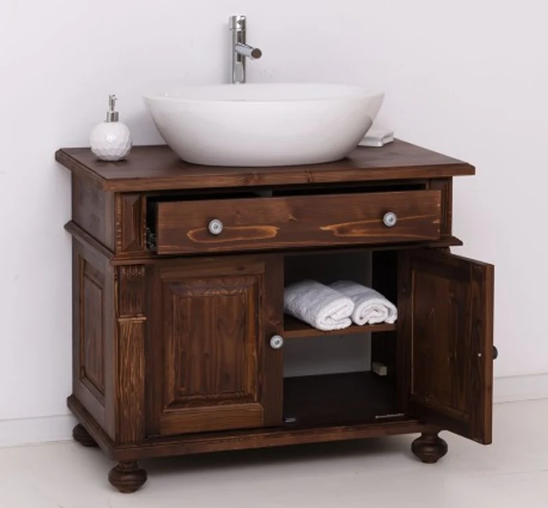 Casa Padrino Waschtisch im Landhausstil, 90 x 51 x 74 cm